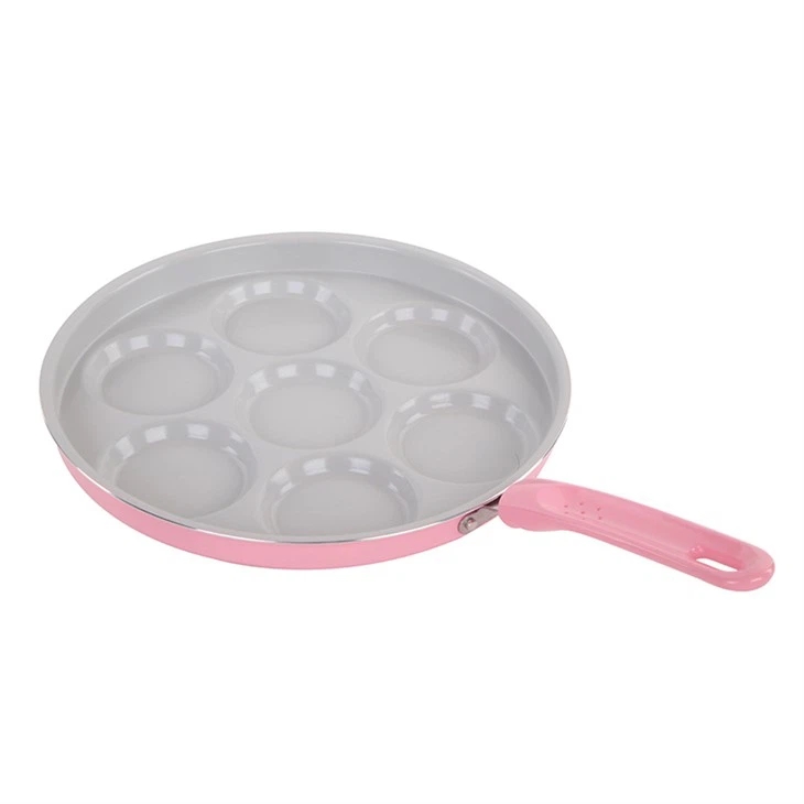  7 Molds Cake Egg Cooker Skillet