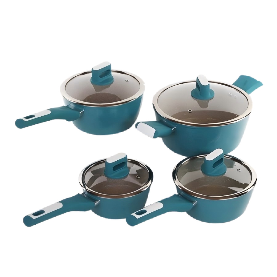 8PCS FORGED ALU COOKWARE SET