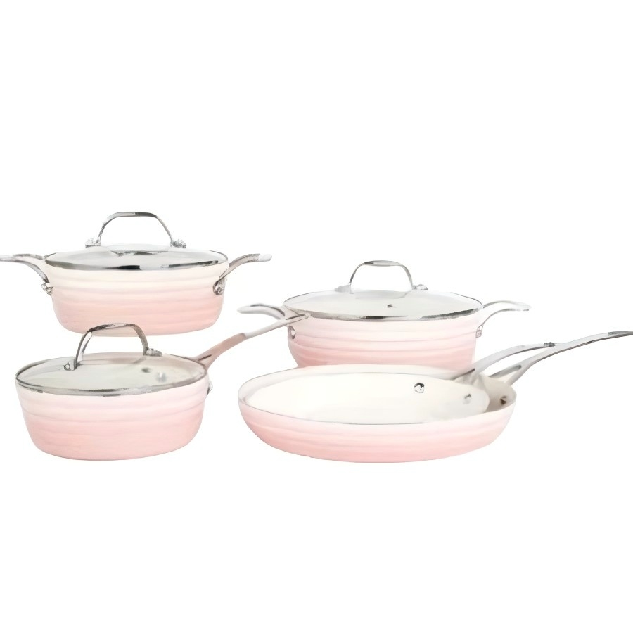 Granite 8pcs  Aluminum Nonstick Cookware Set
