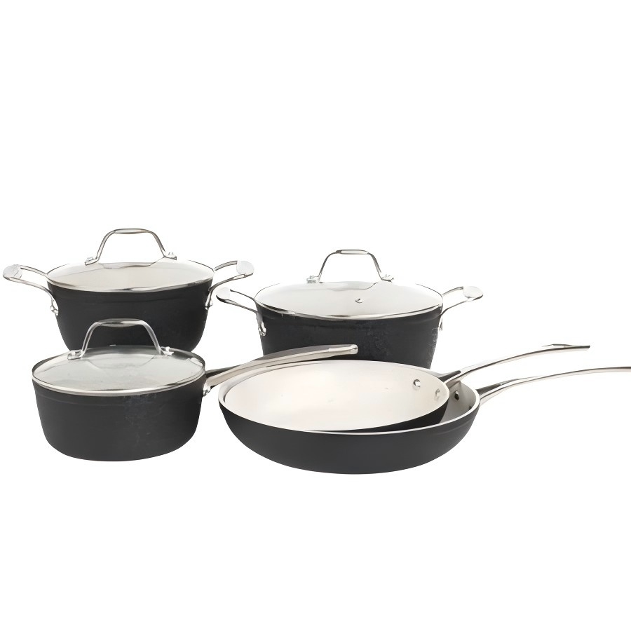 8Pcs Forged Aluminum Nonstick Cookware Set