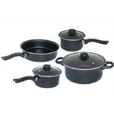 7Pcs Carbon Steel Cookware Set
